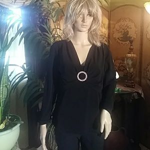 Final sale. Black blouse/top.